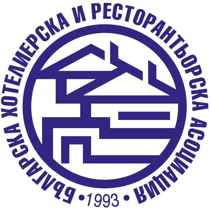 Bulgarian hotel and restaurant organization 1993 - logo