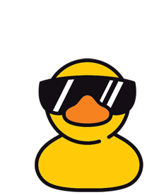 happy duck