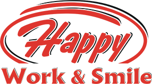 Happy Work and Smile logo
