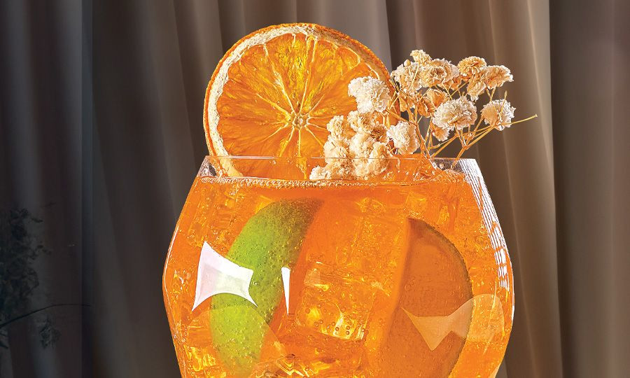 Cocktail and dessert menu